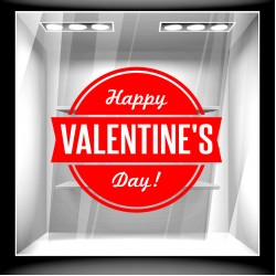 Αυτοκόλλητο βιτρίνας - Αγίος Βαλεντίνος 27